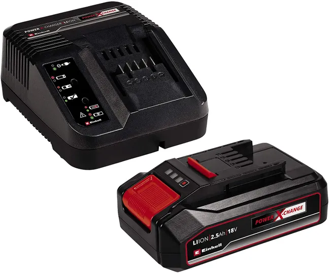 18V 2.5AH Battery Kit + Charger Einhell