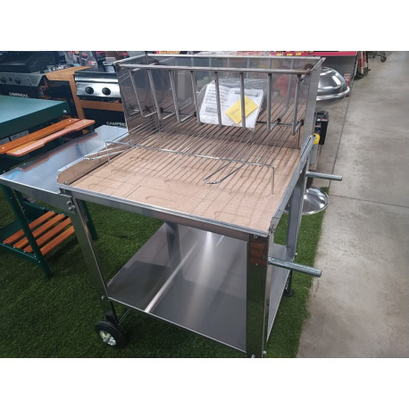 BBQ Betsteel Barbecue tutto inox 66x56 Ompagrill