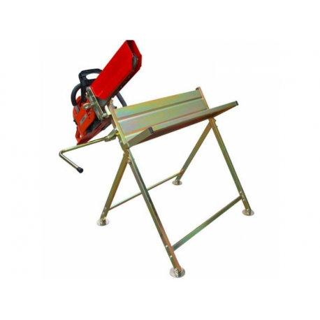 Sawhorse with chainsaw support Ribimex