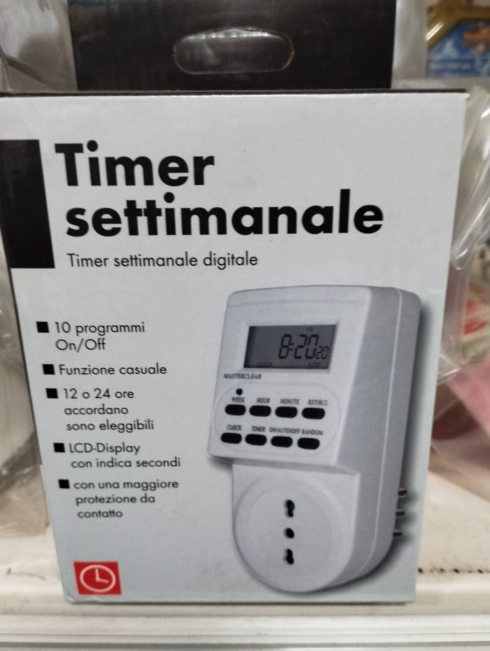 timer settimanale 