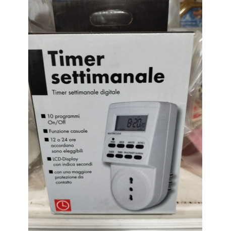 DZ20 Timer Settimanale Digitale Lectra Trading